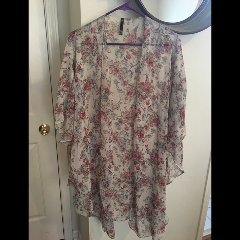 Floral kimono